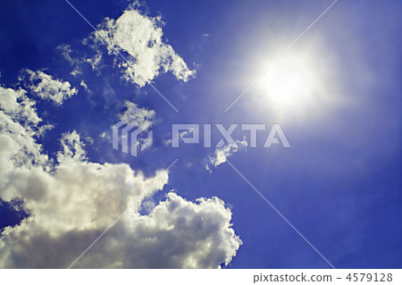 sky background. sun and clouds background 2 4579128