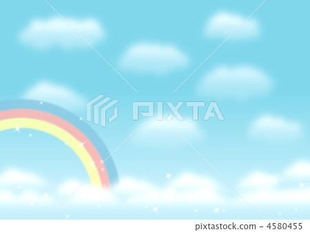 rainbow, blue sky, sky 4580455