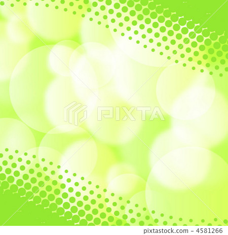 Green spring background with blurry light 4581266