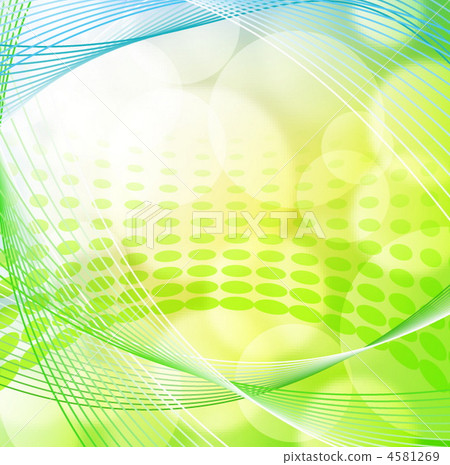 Green spring background with blurry light Green spring background with blurry light 4581269