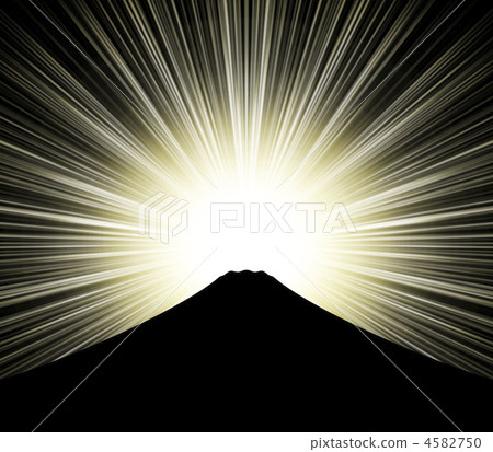 Mt. Fuji silhouette 4582750
