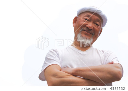 頭帶 拉麵店 祖父 4583532