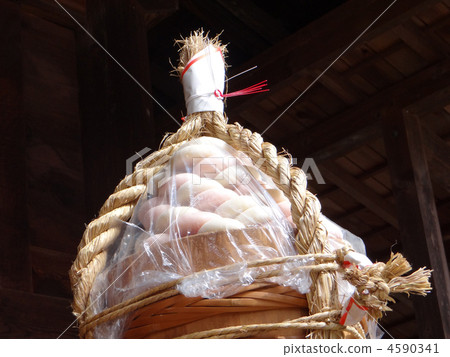 First knife rice cake throwing 4590341