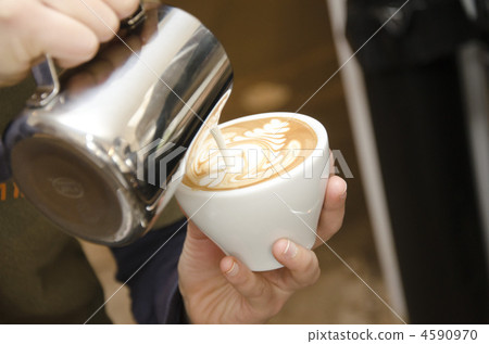 拿鐵藝術 蒸氣 水蒸氣 4590970