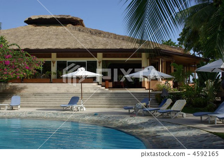 Philippine cebu resort poolsides in the resort Philippine cebu resort poolsides in the resort 4592165