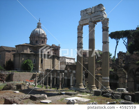 羅馬廣場羅馬諾 4592559