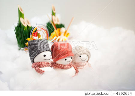 Handmade snowman New Year's Day Handmade snowman New Year's Day 4592634