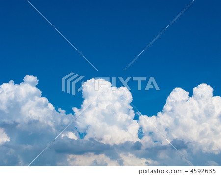 夏天的雲 雲彩 雲 4592635