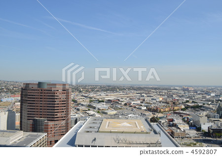 Landscape from Los Angeles City Hall / East side 4592807