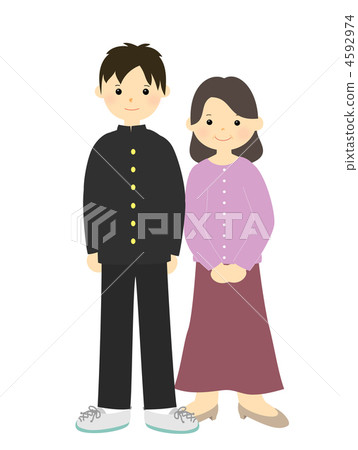 Mother and son Mother and son 4592974