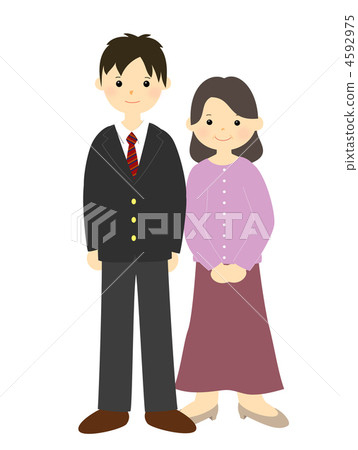 Mother and son Mother and son 4592975