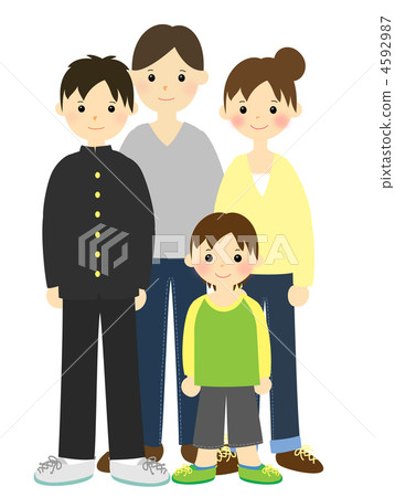 Family (2 children) Family (2 children) 4592987