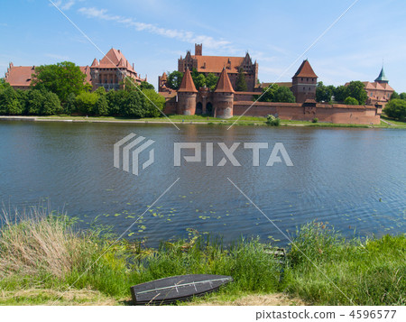 medieval castle in Malbork 4596577