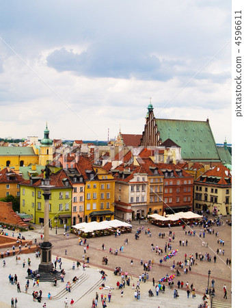 Old town square, Warsaw, Poland 4596611