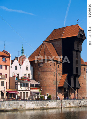Embankment  of Molawa river, Gdansk 4596630