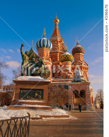 Cathedral of Basil the blessed, Moscow, Russia 4596676