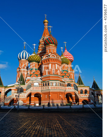 Cathedral of Basil the blessed, Moscow, Russia Cathedral of Basil the blessed, Moscow, Russia 4596677