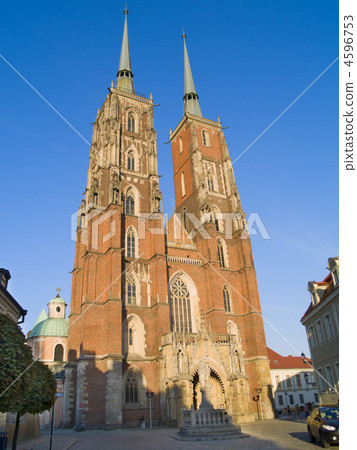 cathedral of  Wroclaw, Poland 4596753