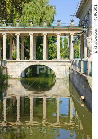 royal palace in Lazenki, Warsaw, Poland 4596901