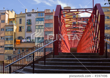 old town of Girona, Spain 4597496