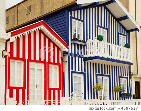 Costa Nova, Aveiro, Portugal Costa Nova, Aveiro, Portugal 4597617