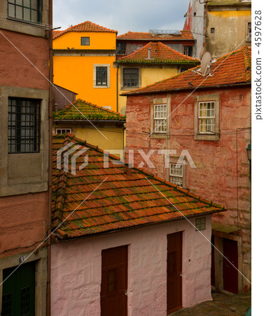 old town street, Porto, Portugal old town street, Porto, Portugal 4597628