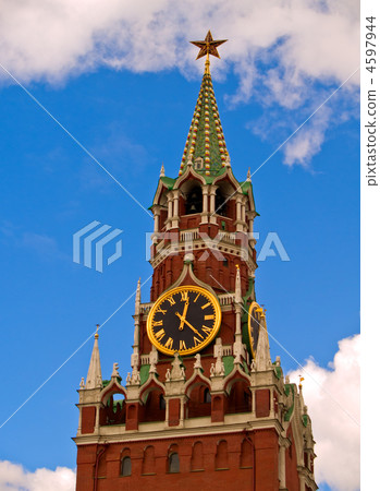 clock tower of Kremlin, Moscow, Russia 4597944