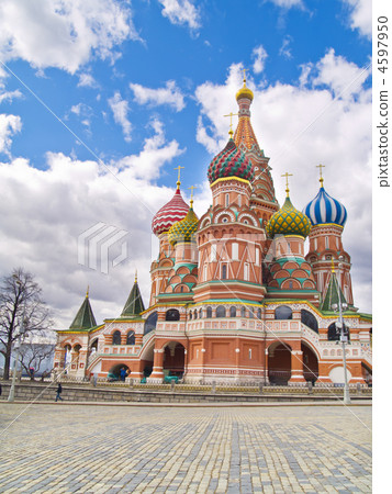 Cathedral of Basil the blessed, Moscow, Russia 4597950
