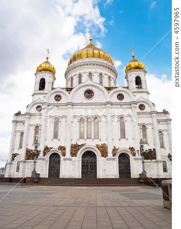 cathedral of the Christ the Savior, Moscow, Russia 4597965