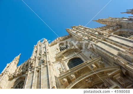 facade of cathedral of Milan, Italy facade of cathedral of Milan, Italy 4598088