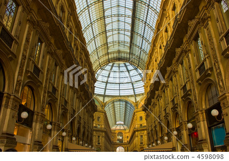 Galleria Vittorio Emanuele II in Milan, Italy 4598098