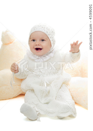 Playful baby girl Playful baby girl 4599091