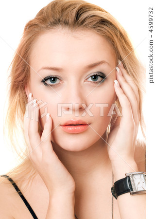 Closeup portrait of a beautiful blonde Closeup portrait of a beautiful blonde 4599732
