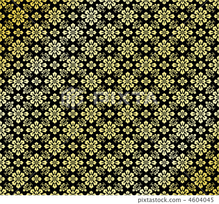 Japanese Pattern - Straight Pattern - Golden 4604045