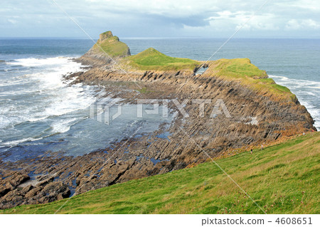 Worms Head, Gower, Wales Worms Head, Gower, Wales 4608651