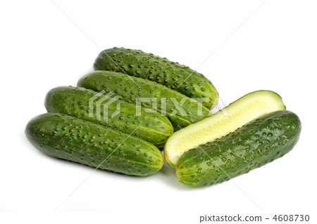 Bunch of cucumbers 4608730
