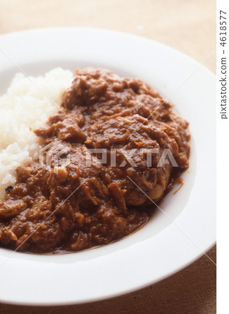 Curry and rice  4618577