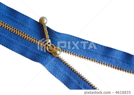 Blue zipper Blue zipper 4618835
