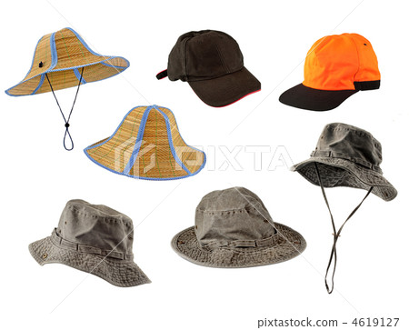 Set of caps and hats Set of caps and hats 4619127