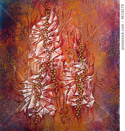 Graphic art showing fire and flames 4619278