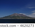 櫻島 鹿兒島市 活火山 4620273