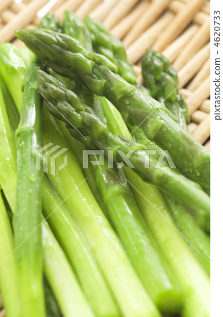 Boiled green asparagus Boiled green asparagus 4620733