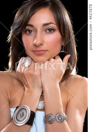 portrait of a pretty young brunette portrait of a pretty young brunette 4623878