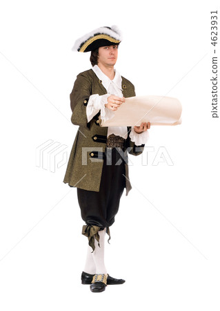 man in a historical costume man in a historical costume 4623931