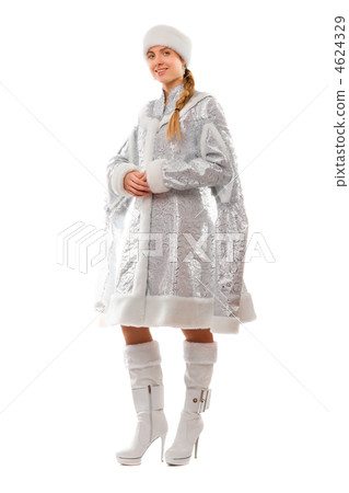 Charming smiling Snow Maiden Charming smiling Snow Maiden 4624329