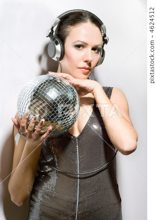 Portrait of beautiful brunette 4624512