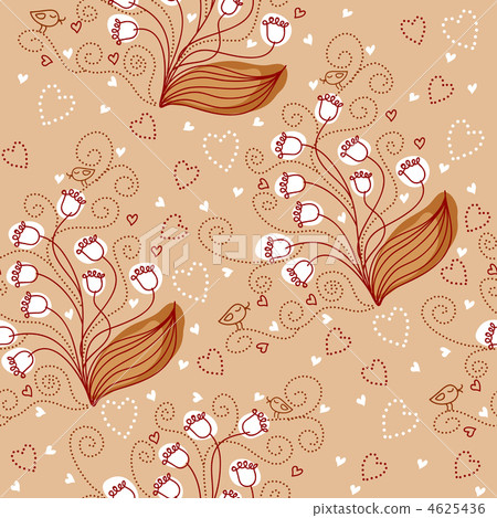 Seamless floral pattern 4625436