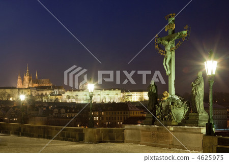 prague in winter prague in winter 4625975