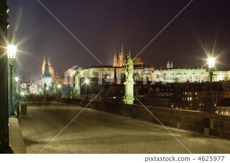 prague in winter prague in winter 4625977