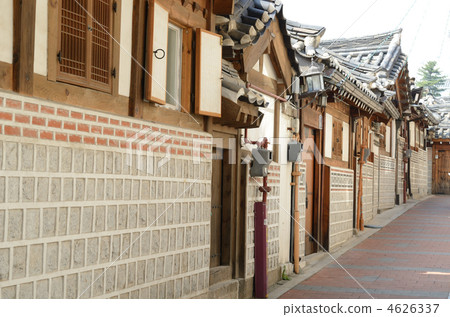 韓國首爾的北村地區 4626337